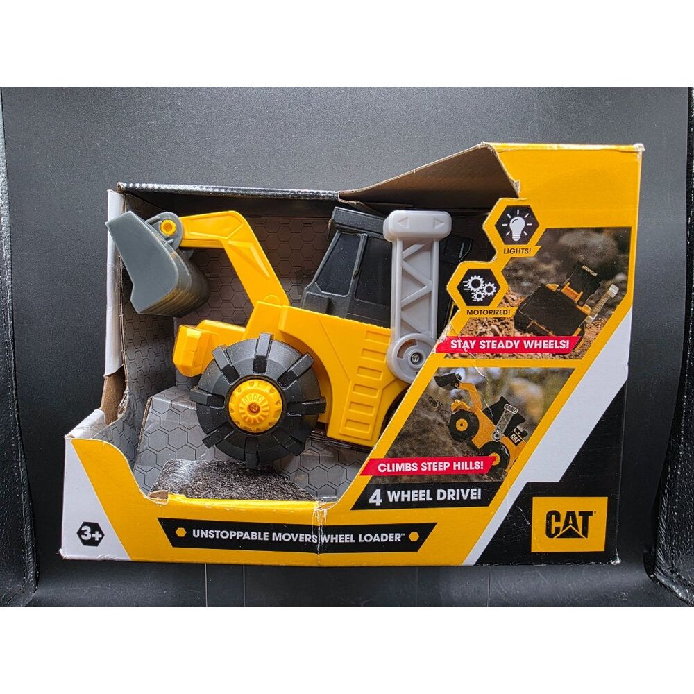 CAT Unstoppable Movers Wheel Loader Toy For Kids
